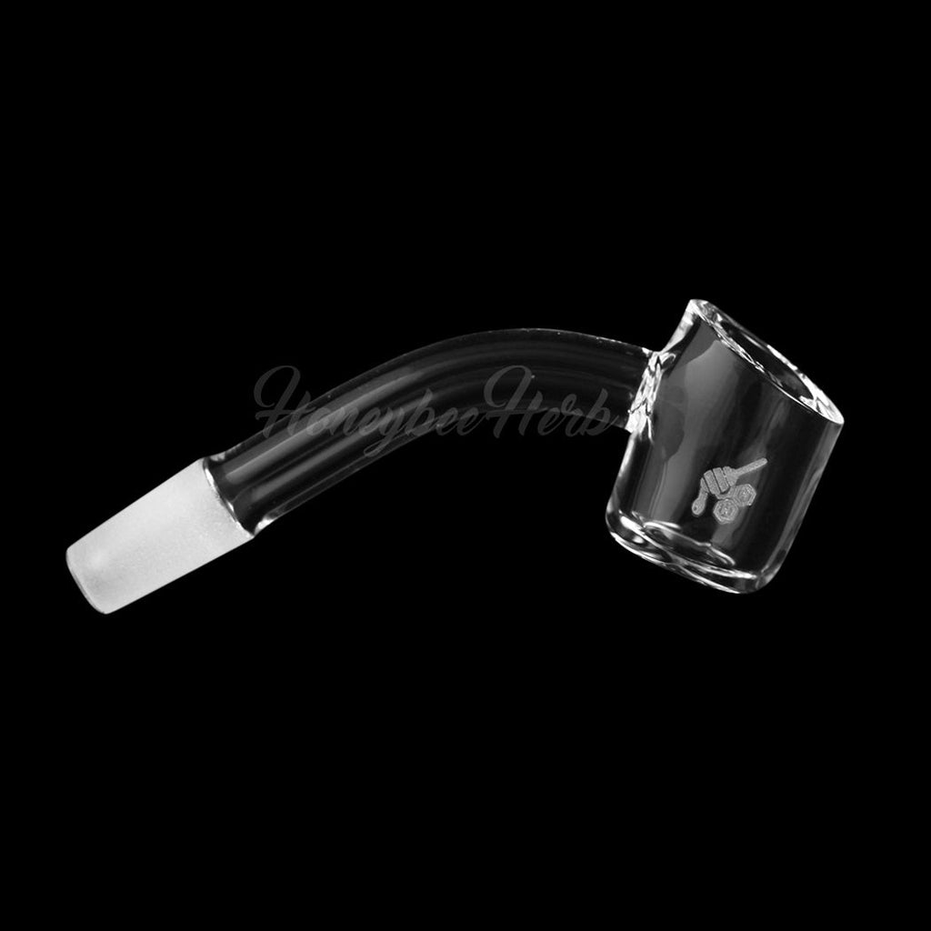 Original Quartz Banger 45Â° Degree Yellow Line with 10mm 14mm 18mm Male & Female Joints for waterpipes | Honeybee Herb