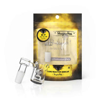 Thumbnail for Core Reactor Sidecar Quartz Banger 90 Degree YL With 10mm. 14mm, 18mm  Male & Female Joints for Water Pipes, Bong & Dab Rigs | Honeybee Herb
