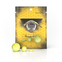 Thumbnail for Dab Marble Sets Yellow Quartz & Dab Inserts for Quartz Bangers & Nails | Honeybee Herb