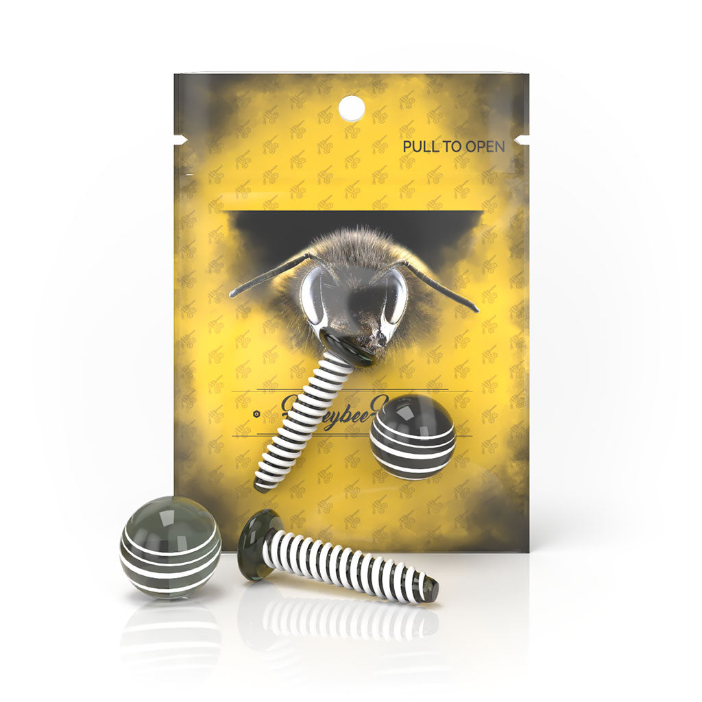Dab Screw Sets Dab Inserts Green for Quartz Bangers & Nails | Honeybee Herb