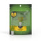 Hexagon Shaped 14mm Male Frosted Joint Yellow Glass Bong Flower Bowl Packaging View