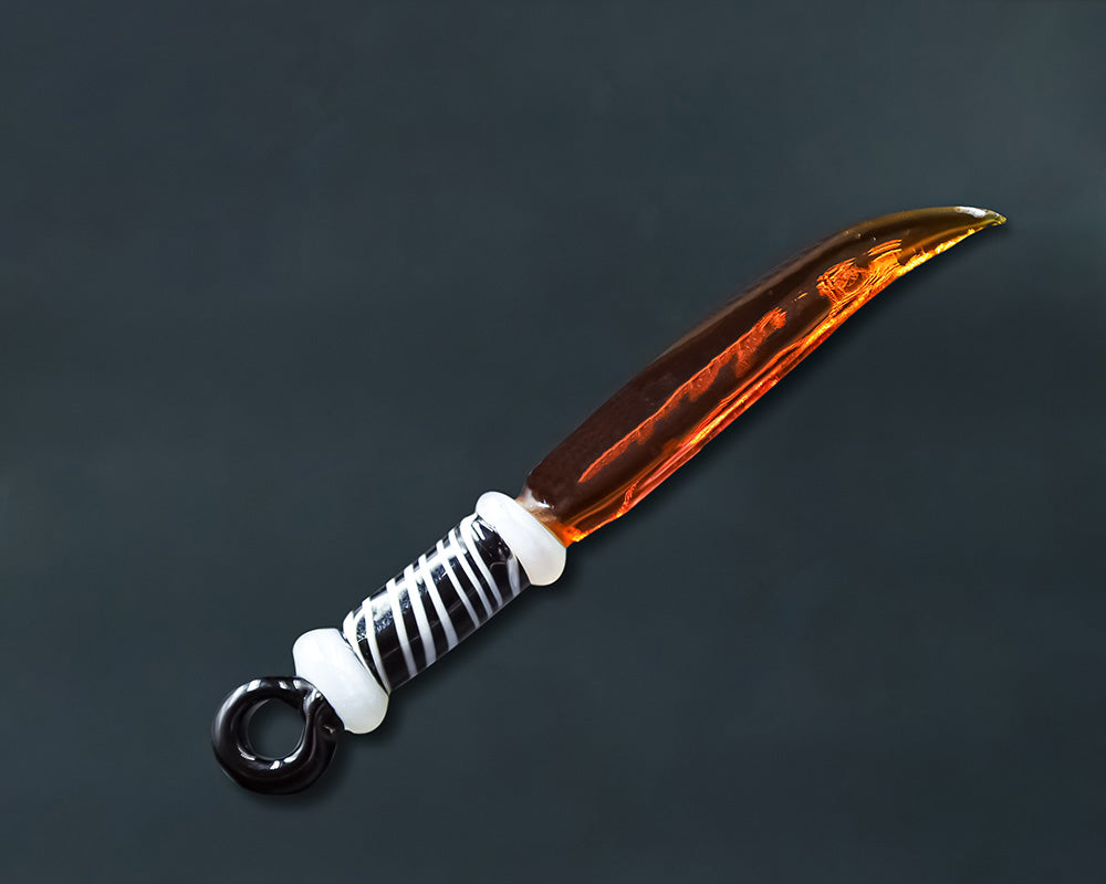 Glass Sword Dabber -  Dab Tool Close for Quartz Bangers & Nails | Honeybee Herb