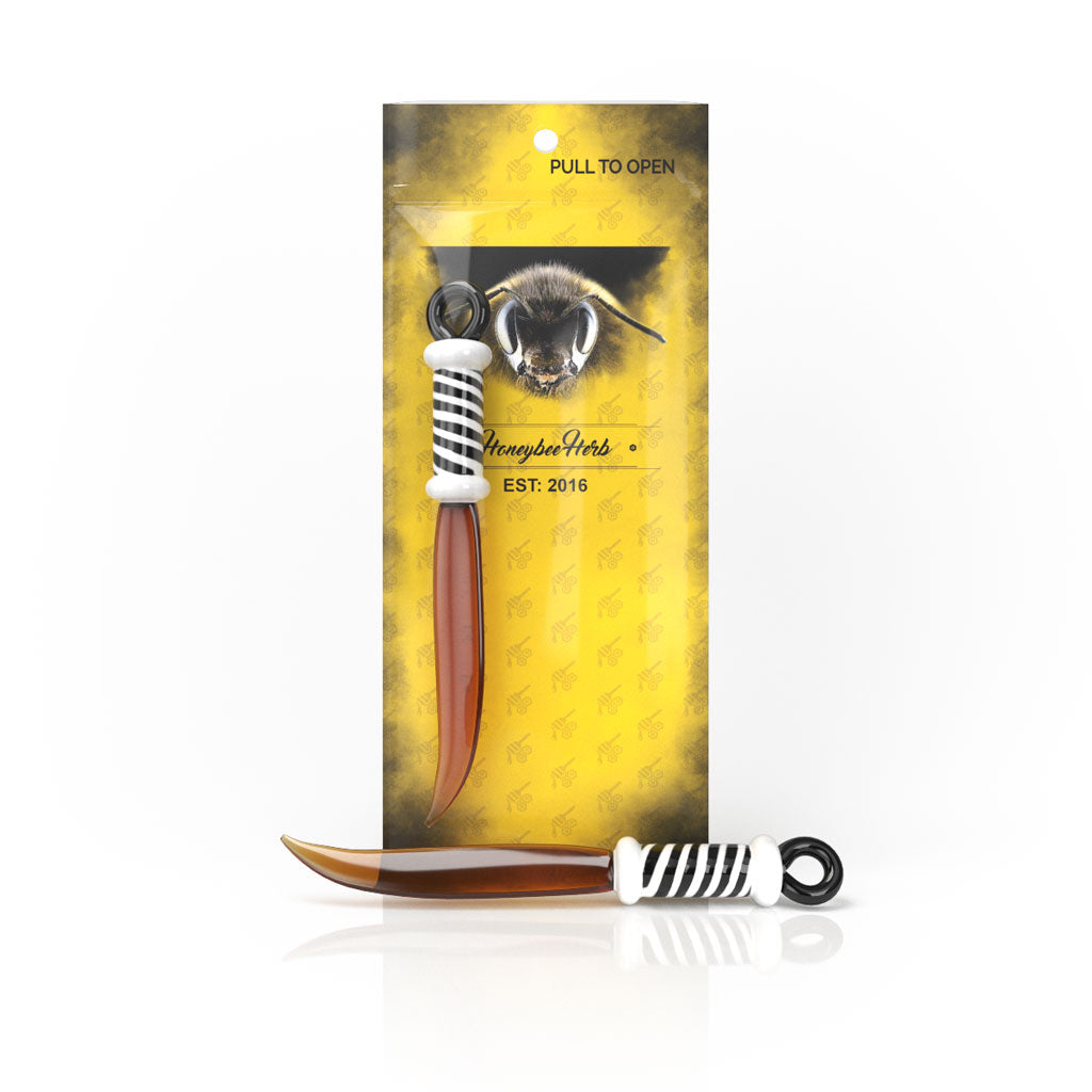Glass Sword Dabber - Dab Tool for Quartz Bangers & Nails | Honeybee Herb