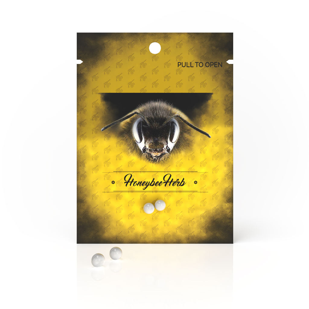 Honey Dab Pearls White Quartz & Dab Inserts for Quartz Bangers & Nails | Honeybee Herb