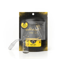 Thumbnail for Honey Well Quartz Banger 45° Degree Black Line with 10mm 14mm 18mm Male & Female Joints for waterpipes | Honeybee Herb