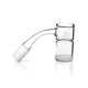 Honey & Milk Bevel Splash Bucket Quartz Banger 45° Yellow Line Male & Female Joints | Honeybee Herb
