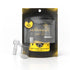 Honey & Milk Bevel Whirlwind Sidecar 90° Bl 14mm Male Joint | Honeybee Herb