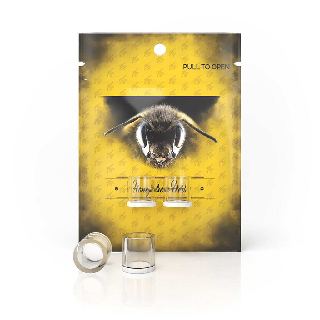  Honey & Milk Cups Quartz Inserts 15mm for Quartz Bangers & Nails | Honeybee Herb