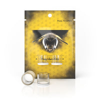 Thumbnail for Honey & Milk Cups Quartz Inserts 18mm for Quartz Bangers & Nails | Honeybee Herb