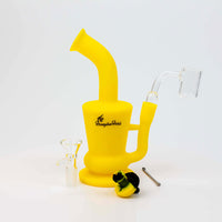 Thumbnail for Bong Travel Kit Pack View With Waterpipe, Banger Nail, Carb Cap, Flower Bowl, And Dab Tool