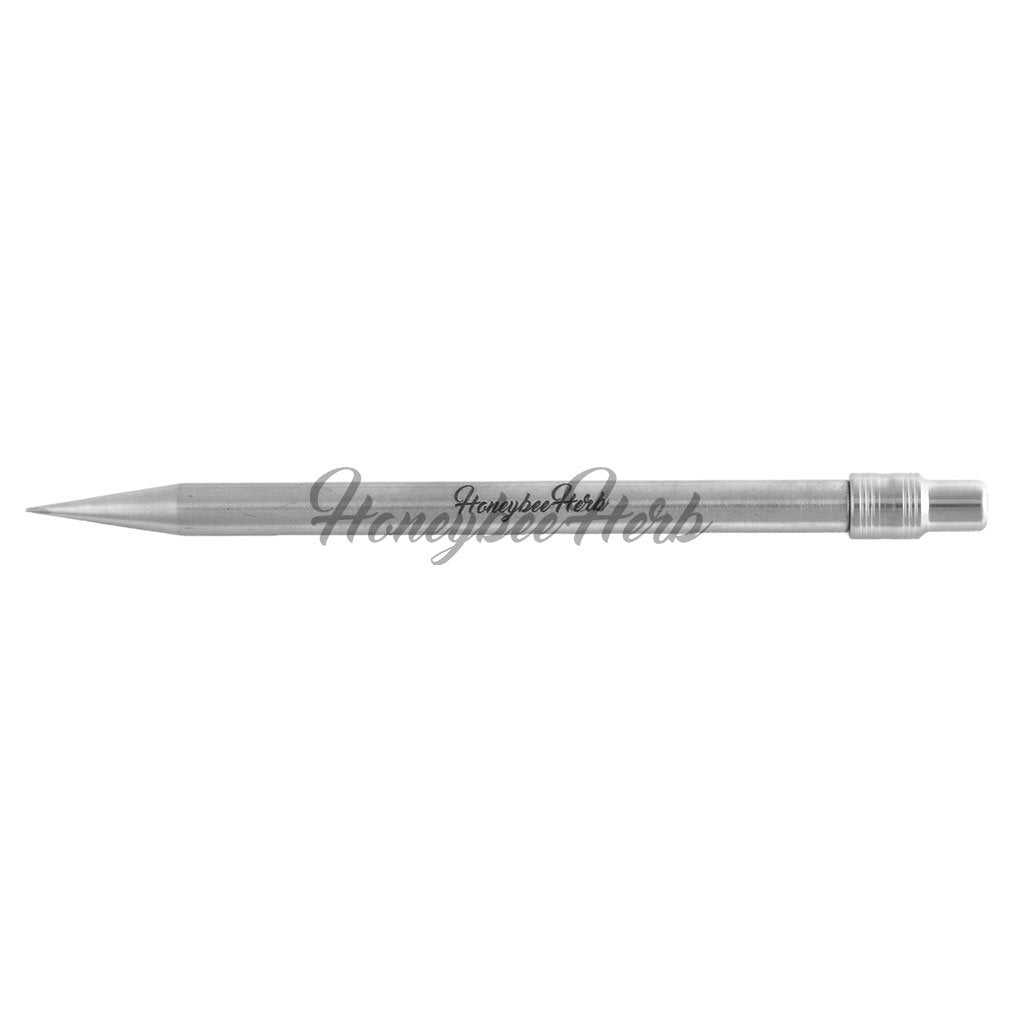 Stainless Steel Titanium Pencil Silver Close for Quartz Bangers & Nails | Honeybee Herb