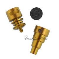 Thumbnail for Titanium Gold 6 in 1 Moon Rock Dab Nail Compatible With 10mm 14mm 18mm Male & Female Joint For Dab Rig Bongs | Honeybee Herb