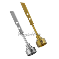 Thumbnail for Titanium Sword Carb Cap Dab Tool 25mm Both For Quartz Bangers & Nails | Honeybee Herb