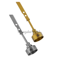 Thumbnail for Titanium Sword Carb Cap Dab Tool 27mm Both For Quartz Bangers & Nails | Honeybee Herb