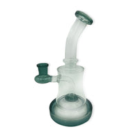 Thumbnail for Water Pipe 8in Rig Dark Green for Quartz Bangers, Carb Cap, Dab tool & Inserts | Honeybee Herb