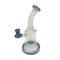 Thumbnail for Water Pipe 8in Rig Baby Blue for Quartz Bangers, Carb Cap, Dab tool & Inserts | Honeybee Herb