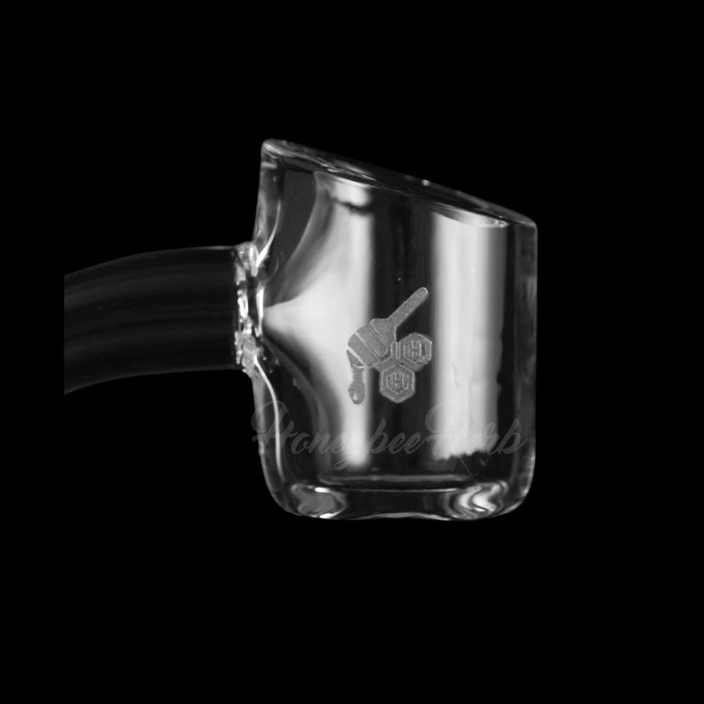 Original Quartz Banger 45Â° Degree Yellow Line with 10mm 14mm 18mm Male & Female Joints for waterpipes | Honeybee Herb